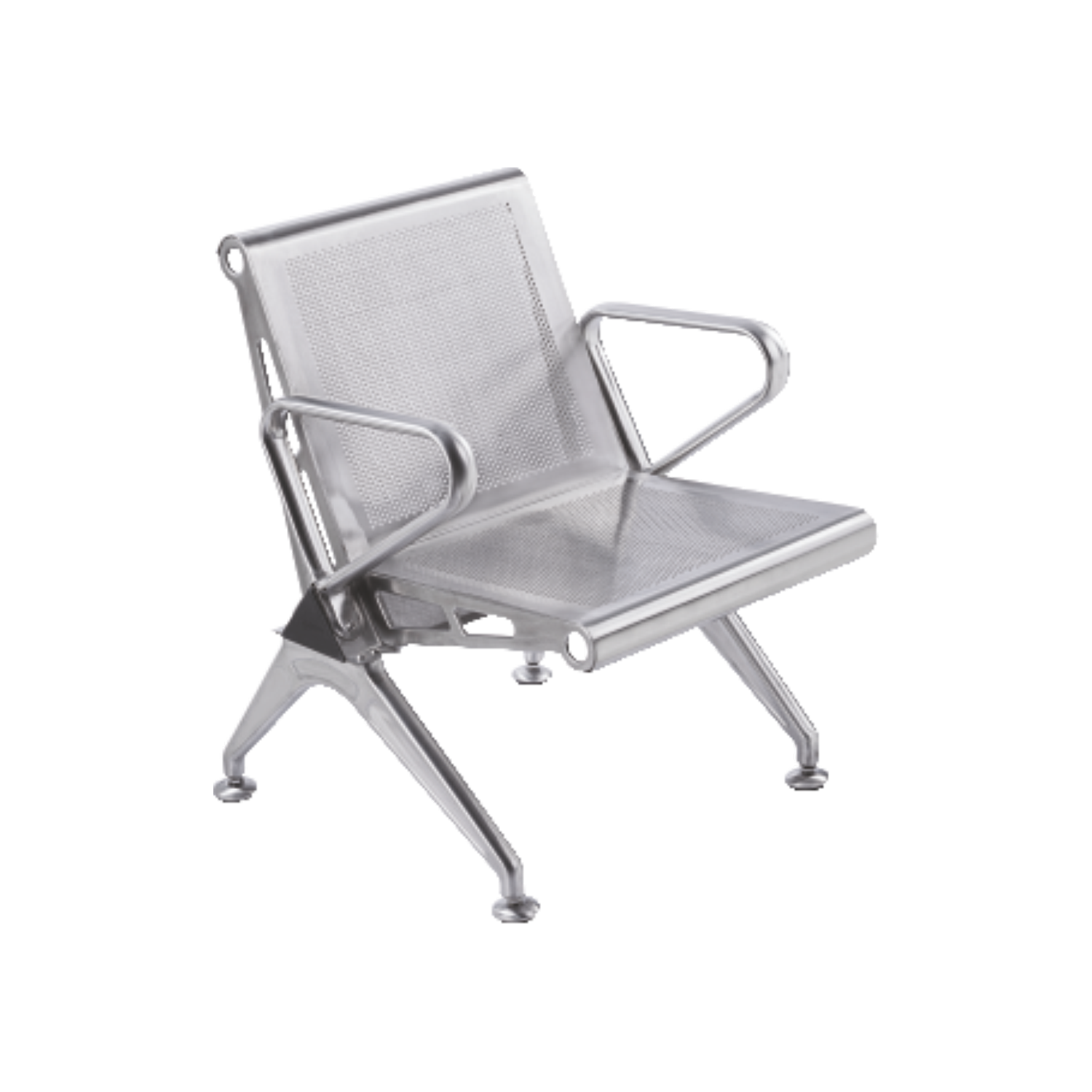 Single Seater Visitor Bench for Hospitals & Healthcare Facilities | Geeken