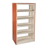Both Side Open Book Rack
