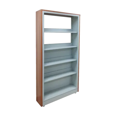 Single sided book rack