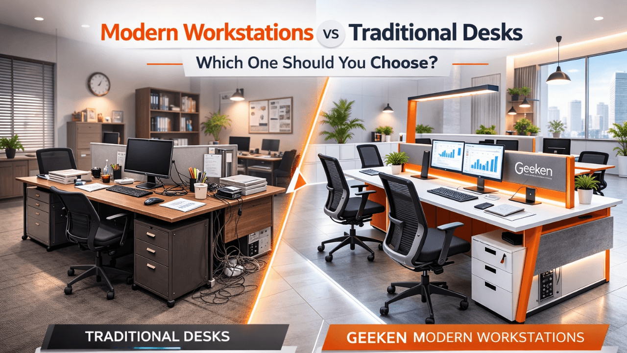 modern workstation vs traditional desk (1)