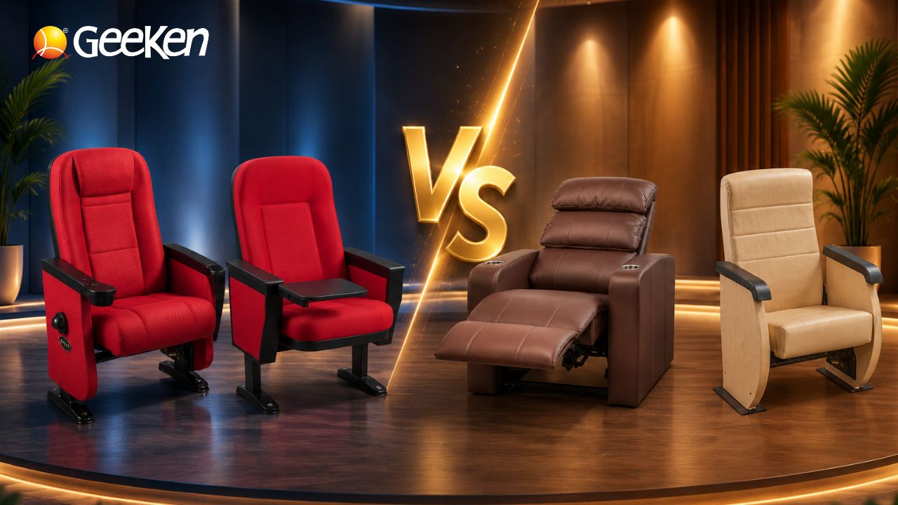 Fixed vs Foldable Auditorium Chairs Which Is Better