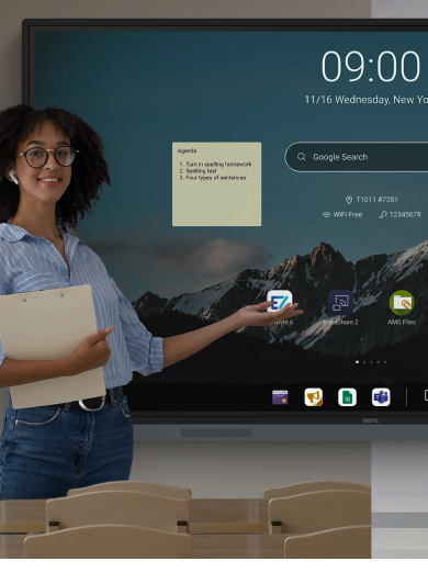 Interactive Flat Panel Display